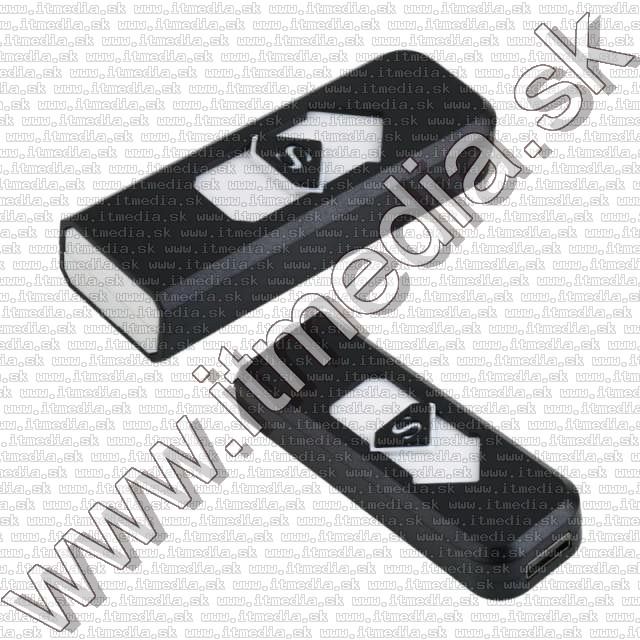 Image of Flameless Electronic Cigarette Lighter USB Rechargeable White-black (IT9767)